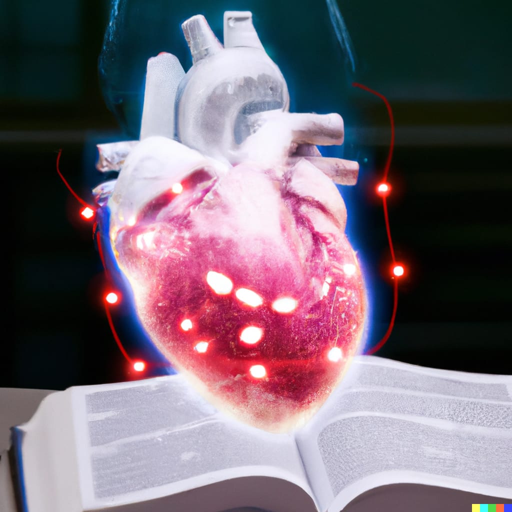 digital twin of a human heart